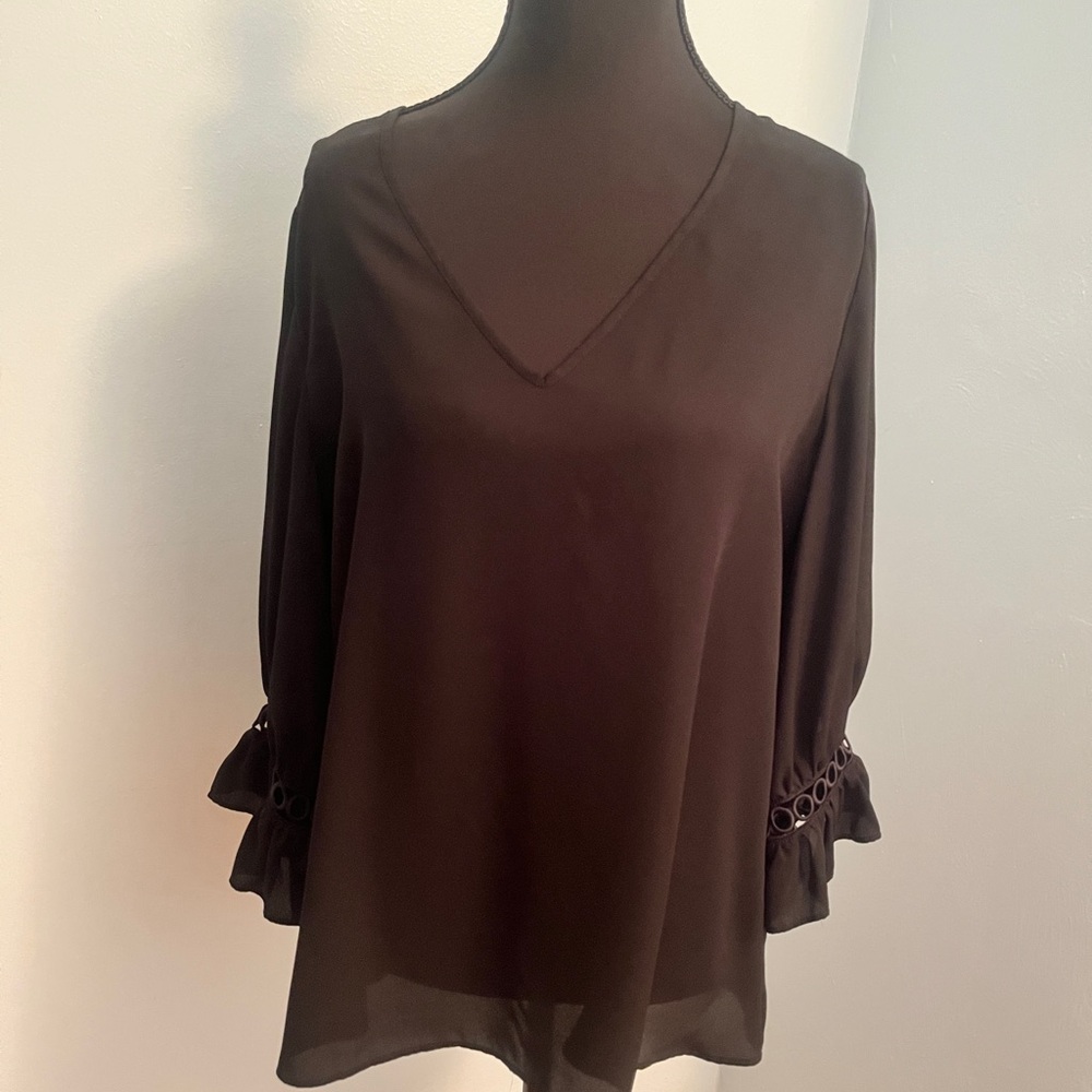 Elegant Black Women's Top